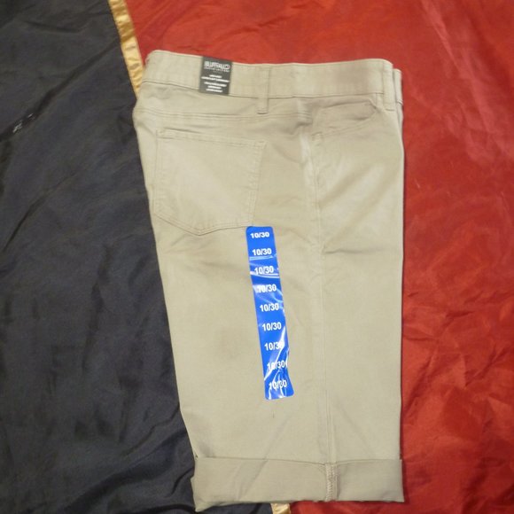 BUFFALO david bitton samuella mid rise bermuda super soft shorts 10/30 new - Picture 3 of 10